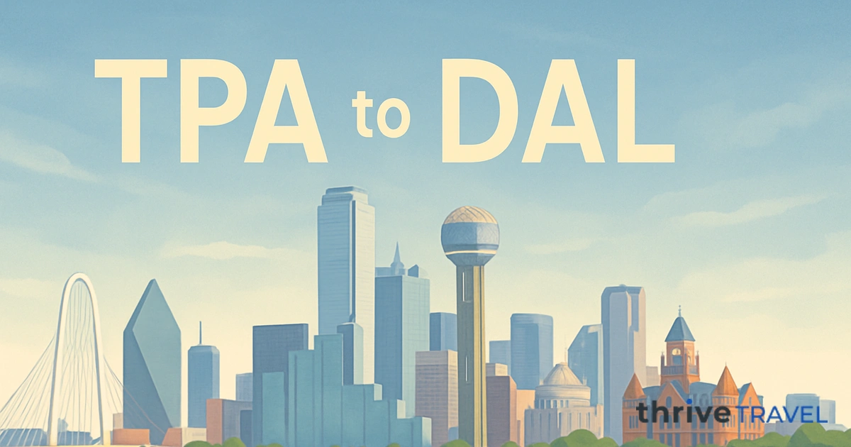Tampa to Dallas