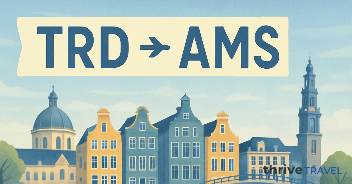Trondheim to Amsterdam