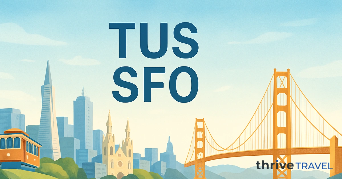 Tucson to San Francisco