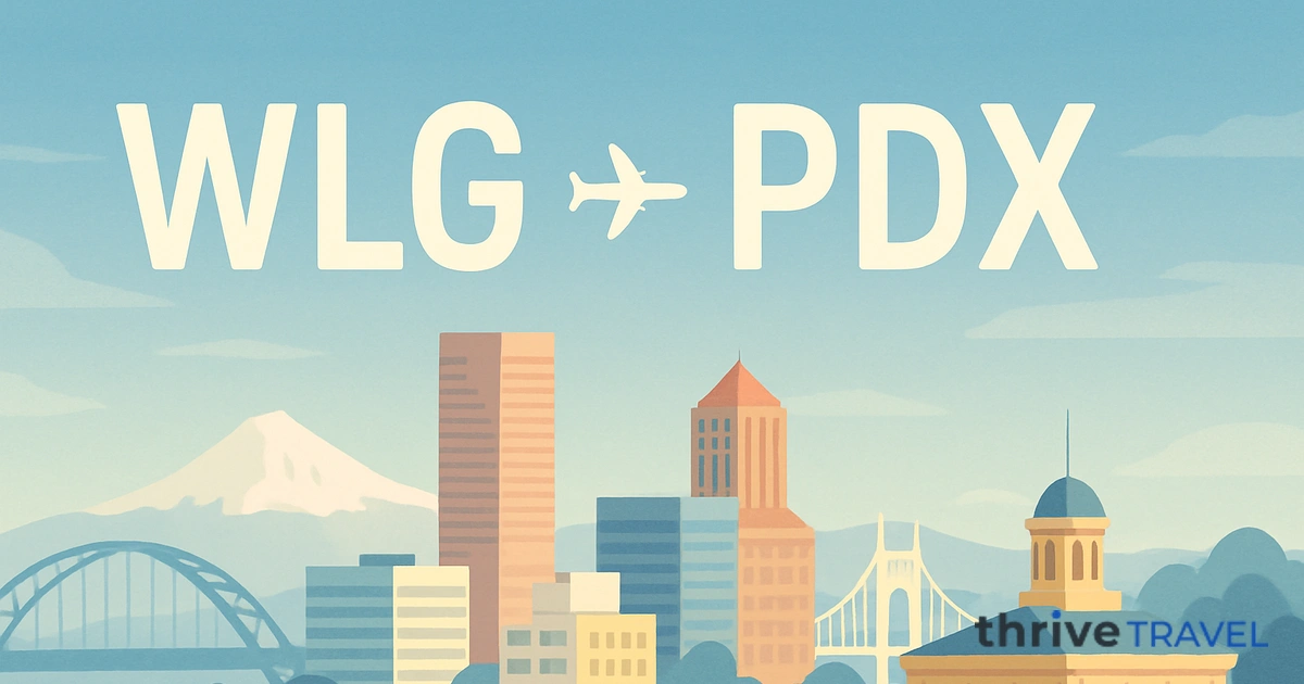 Wellington to Portland