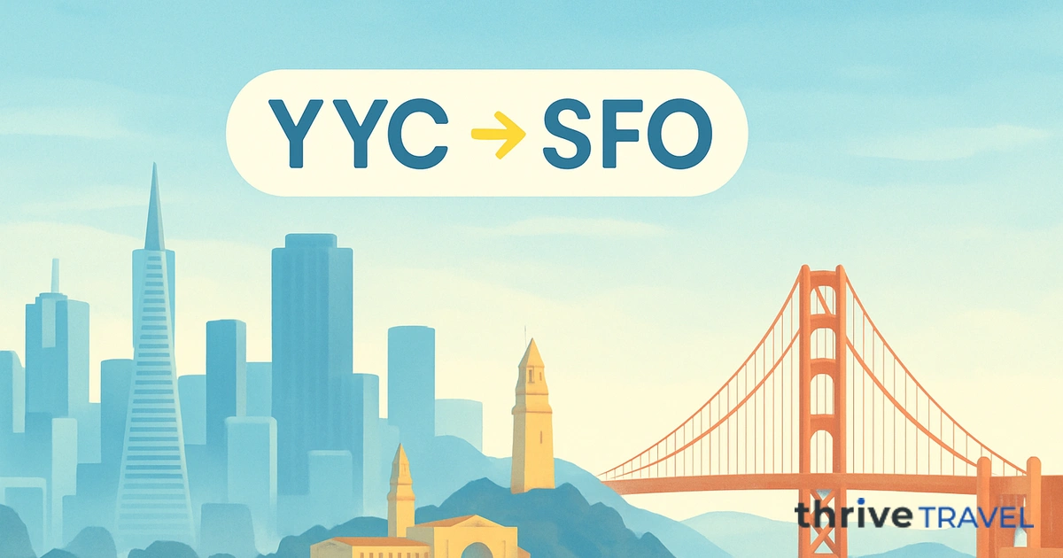 Calgary to San Francisco