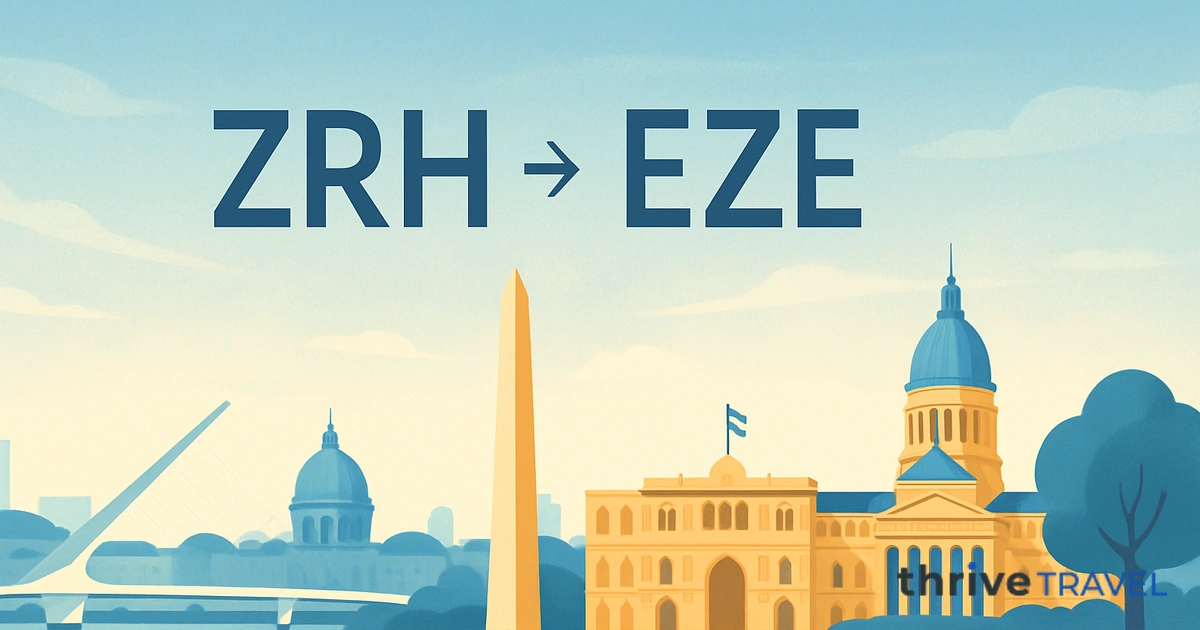 Zurich to Buenos Aires