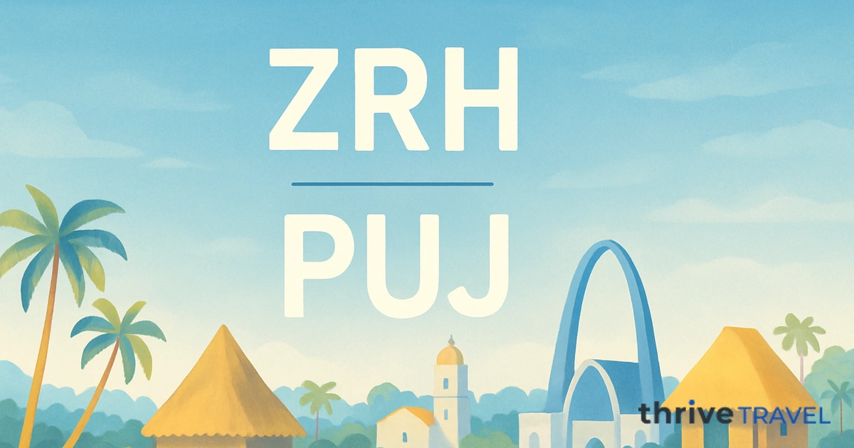 Zurich to Punta Cana