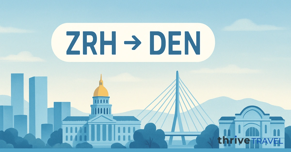 Zurich to Denver
