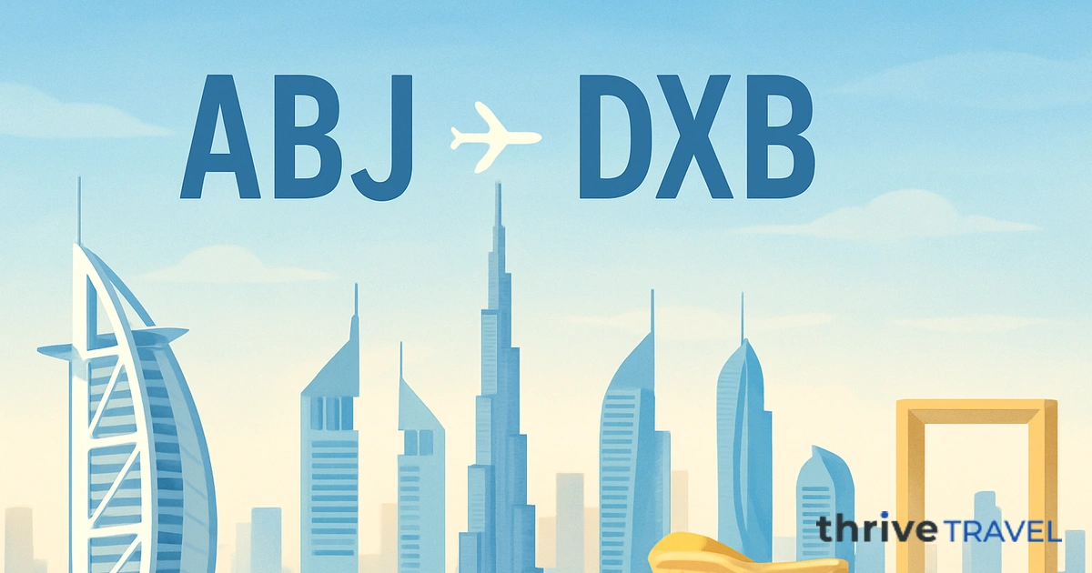 Abidjan to Dubai