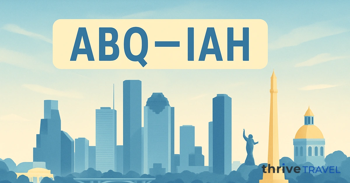 Albuquerque to Houston