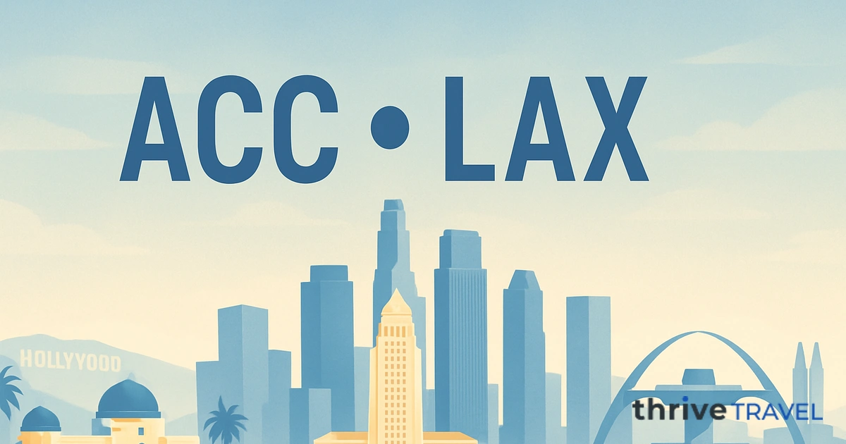 Accra to Los Angeles