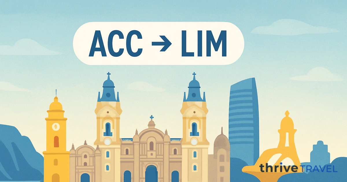 Accra to Lima