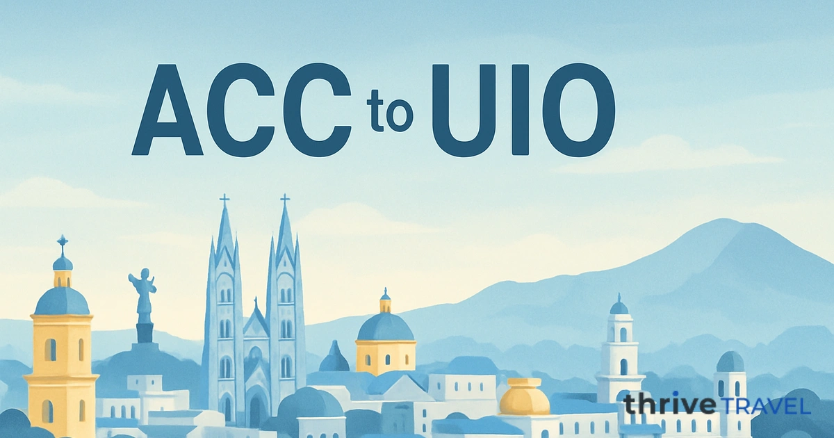 Accra to Quito
