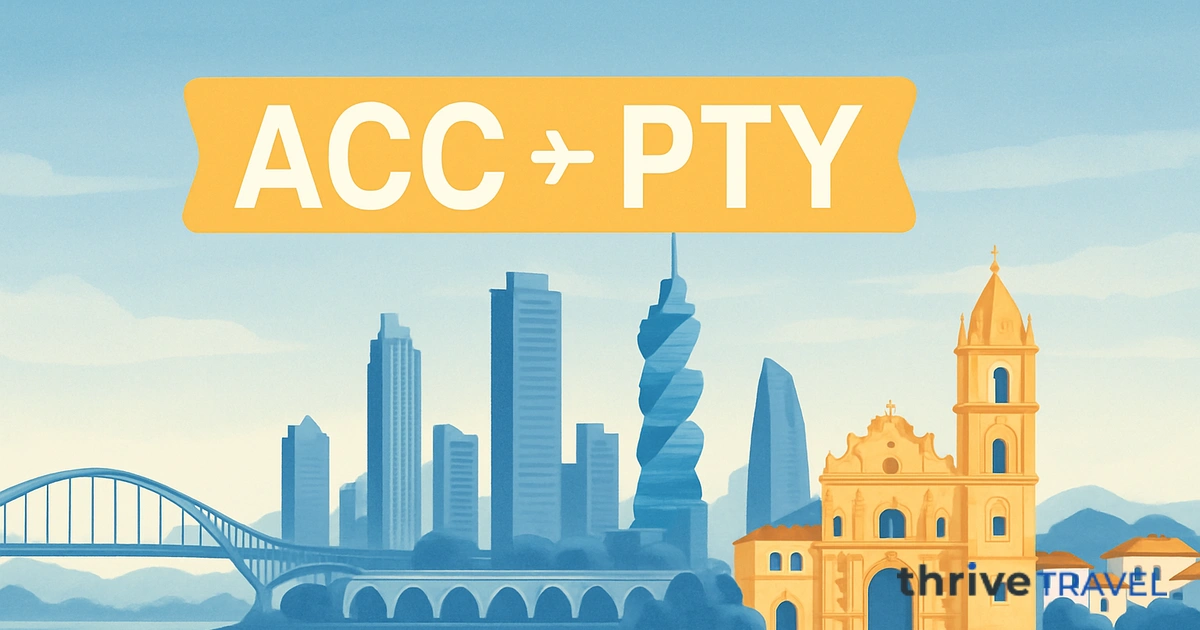 Accra to Panama City
