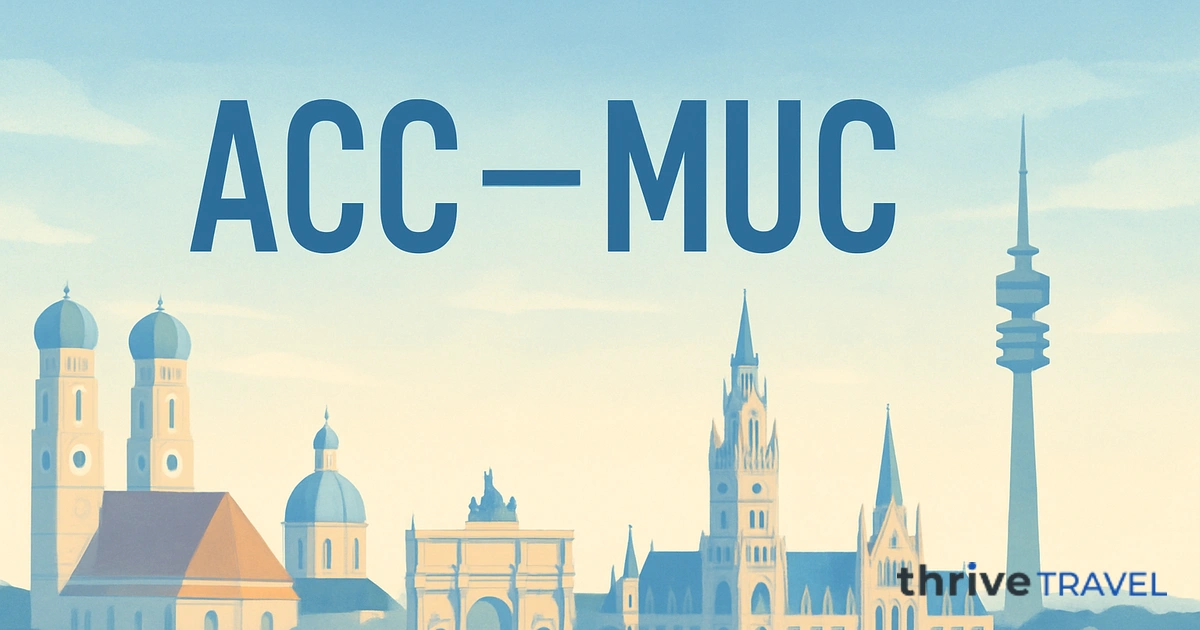 Accra to Munich