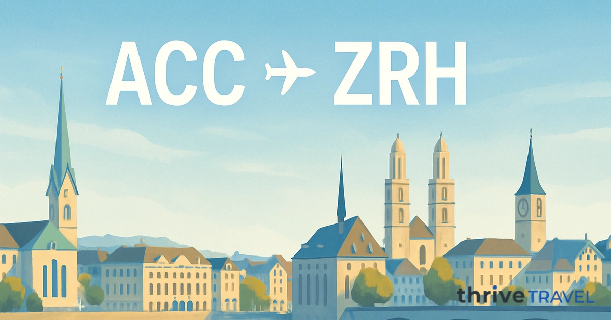 Accra to Zurich