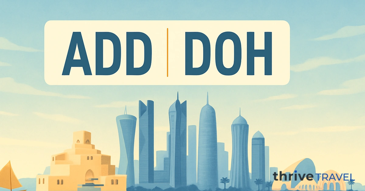 Addis Ababa to Doha