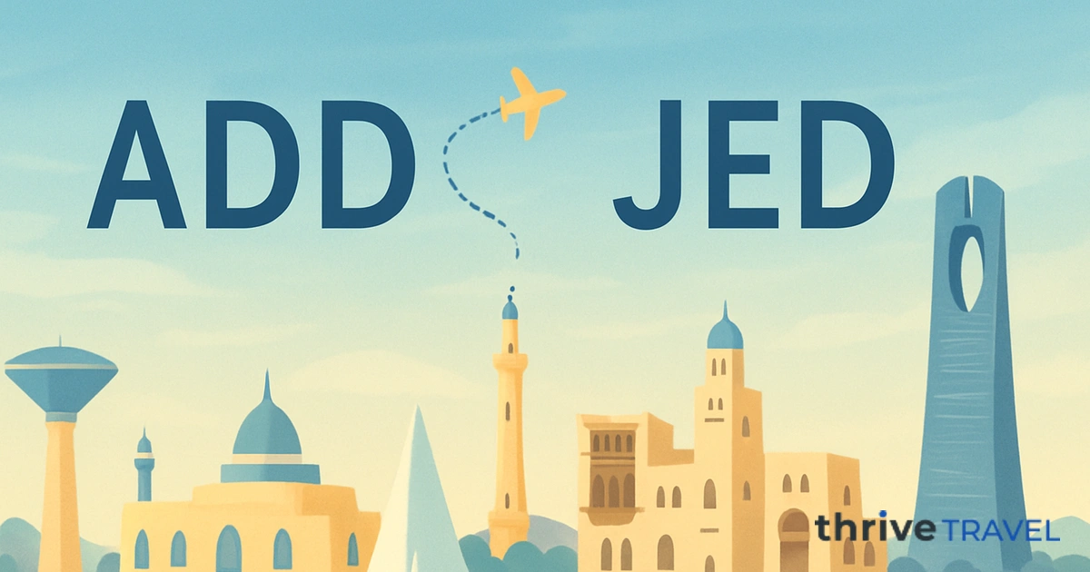 Addis Ababa to Jeddah