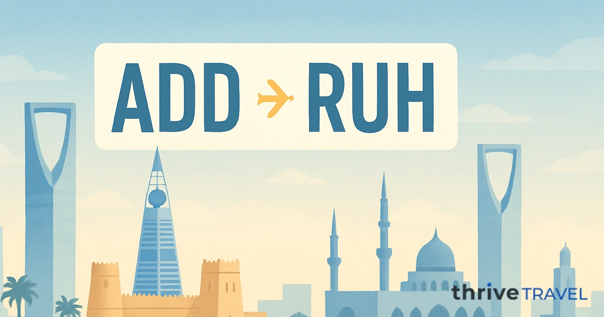 Addis Ababa to Riyadh