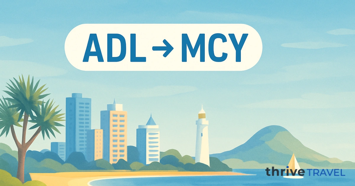 Adelaide to Sunshine Coast