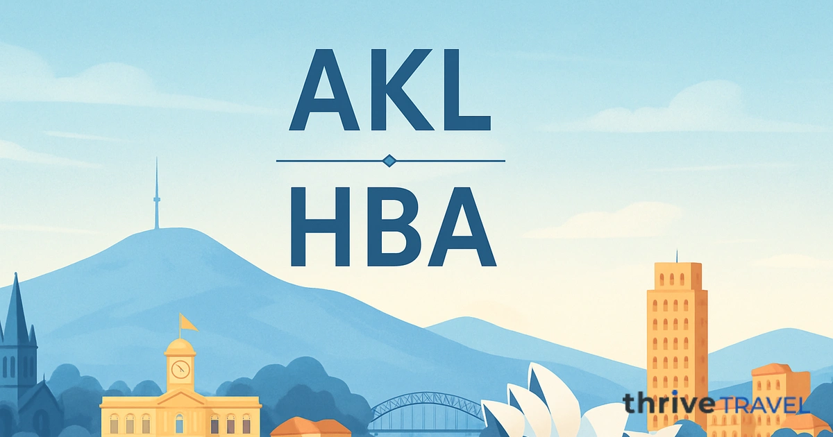 Auckland to Hobart