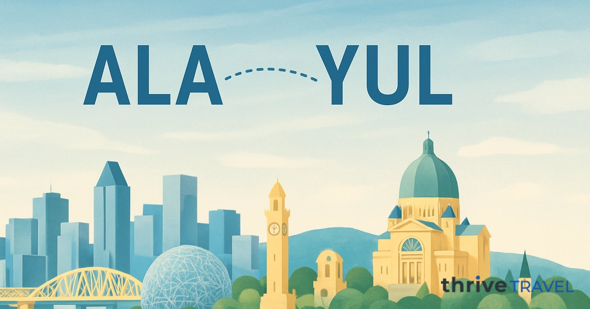 Almaty to Montreal