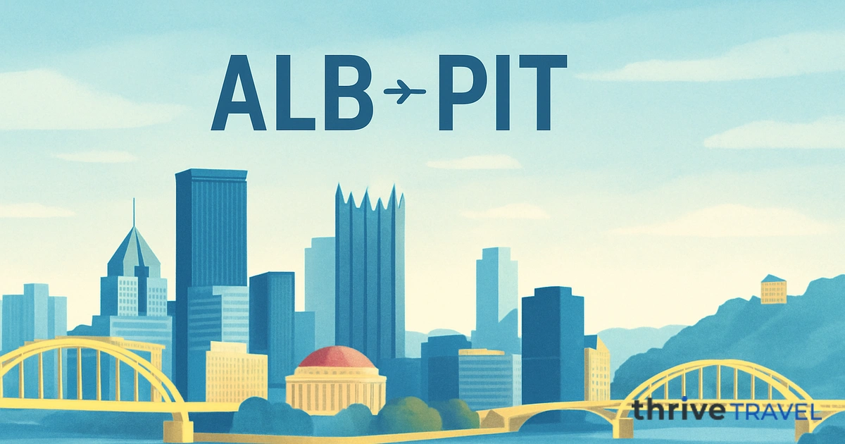Albany to Pittsburgh
