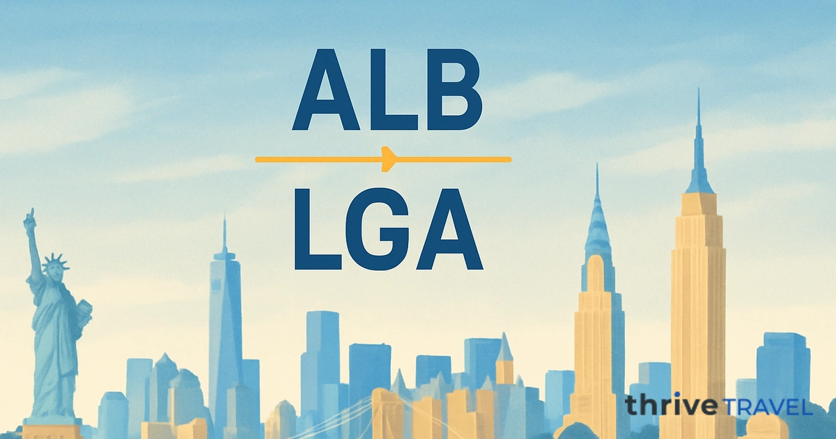 Albany to New York