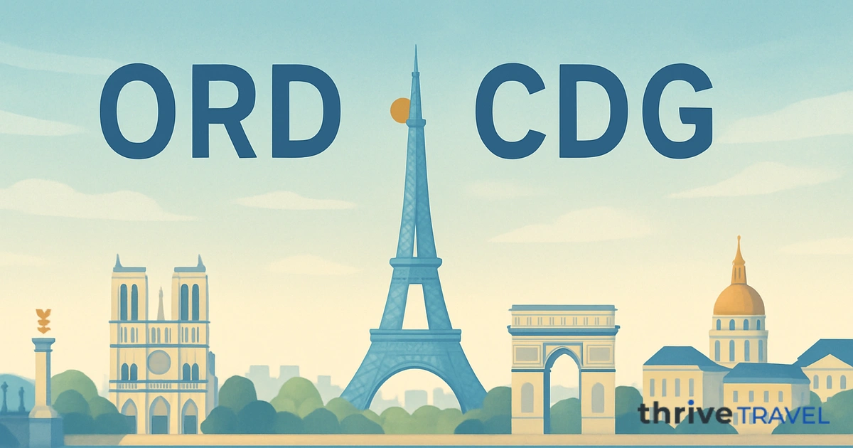 Chicago to Paris