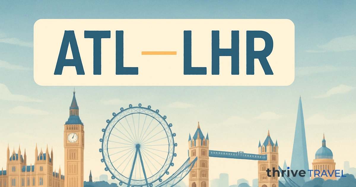 Atlanta to London