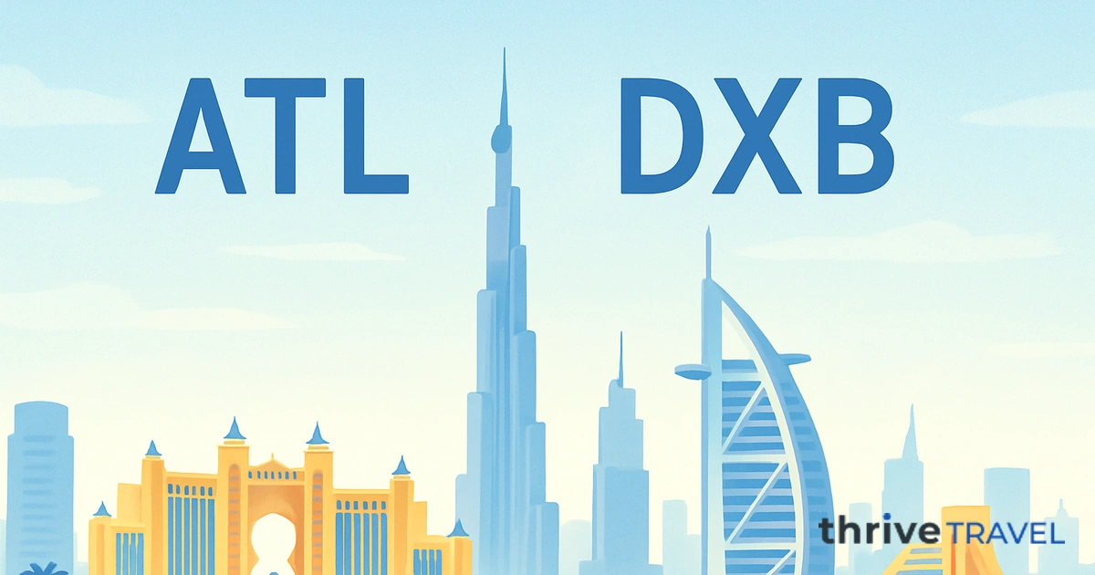 Atlanta to Dubai