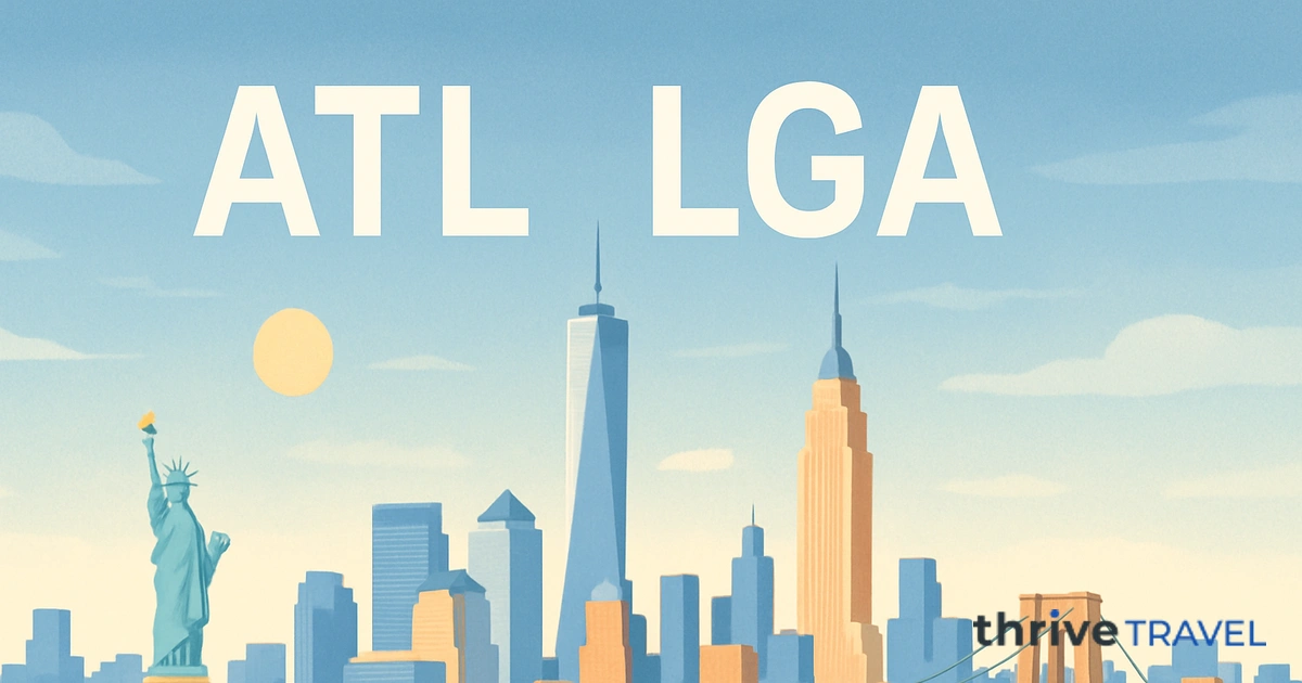 Atlanta to New York