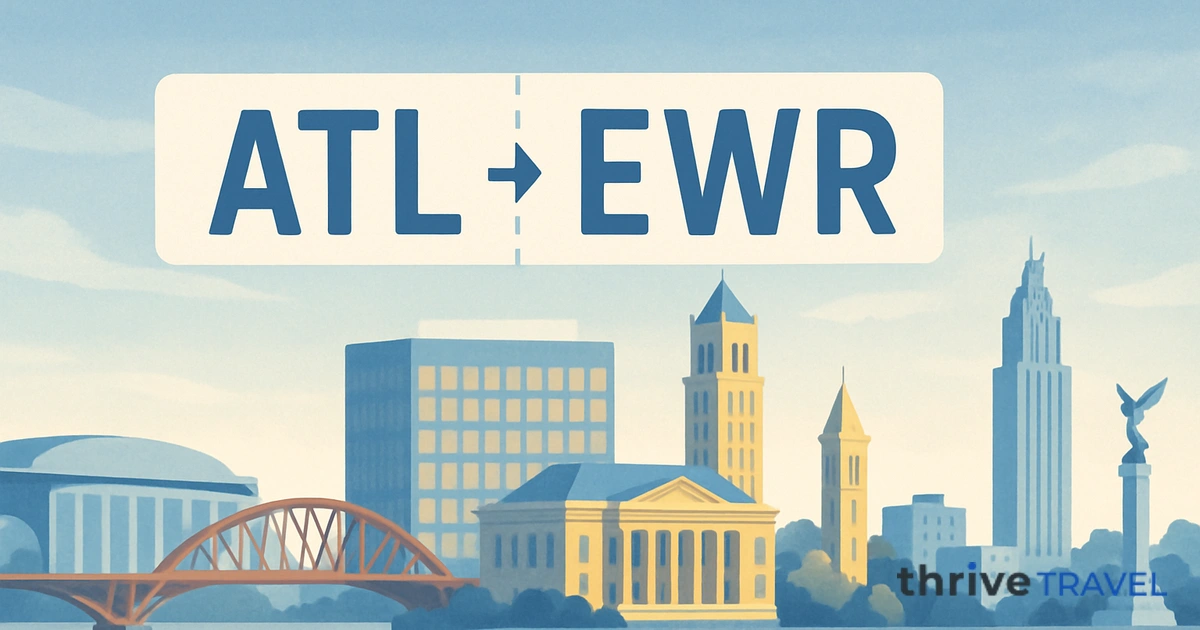 Atlanta to Newark