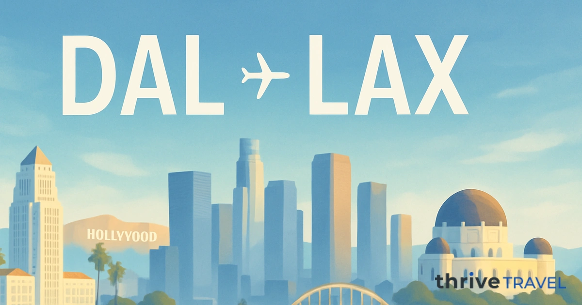 Dallas to Los Angeles