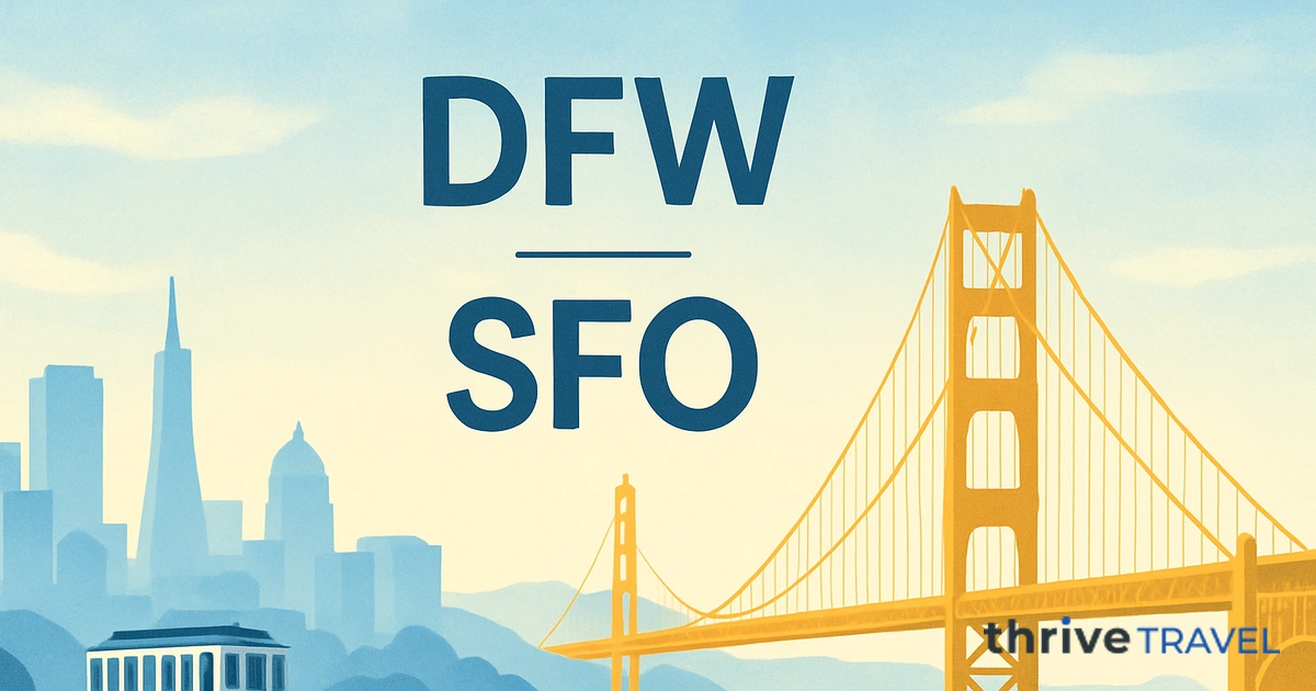 Dallas to San Francisco