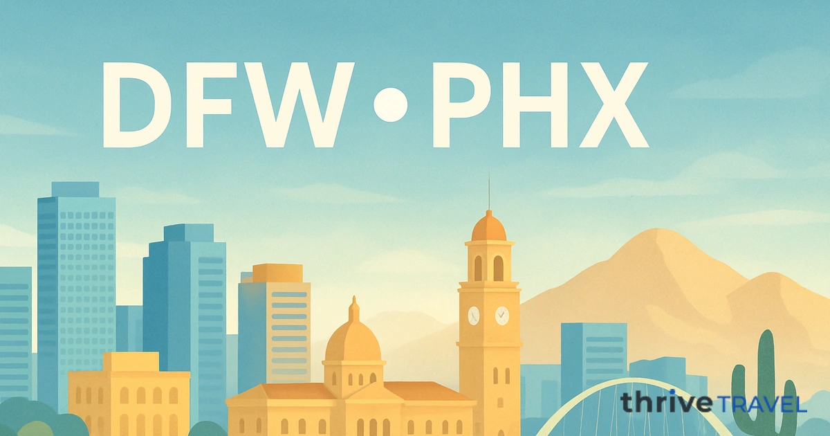 Dallas to Phoenix
