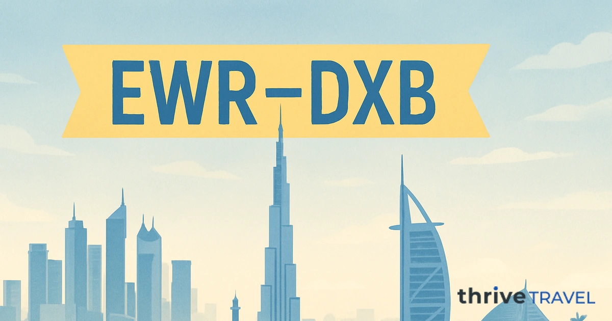 Newark to Dubai