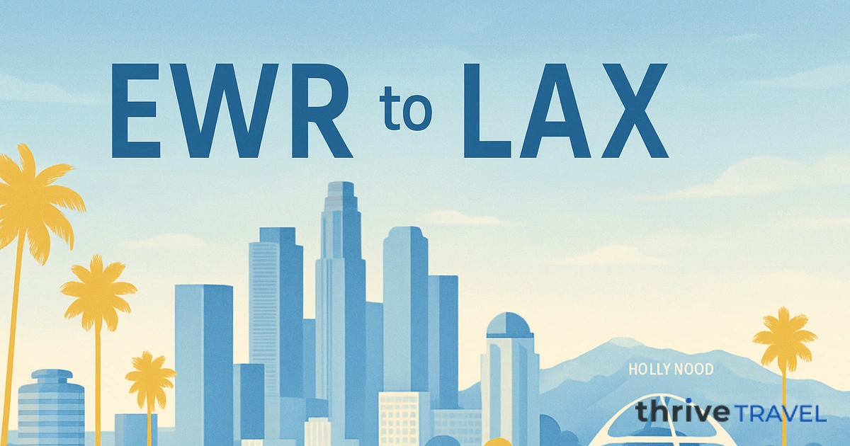 Newark to Los Angeles