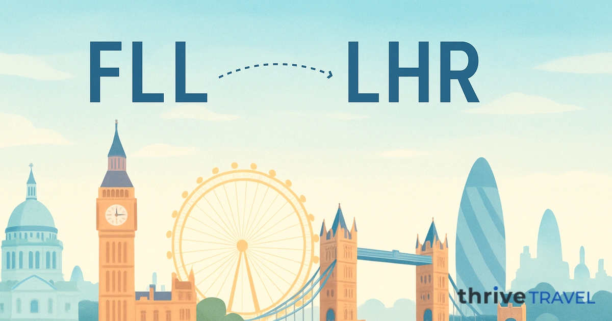 Fort Lauderdale to London