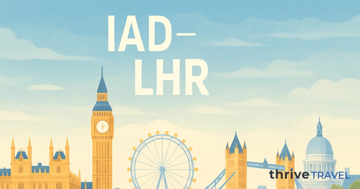 Washington to London