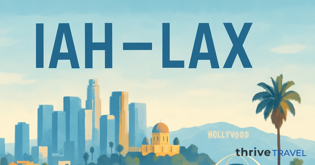 Houston to Los Angeles