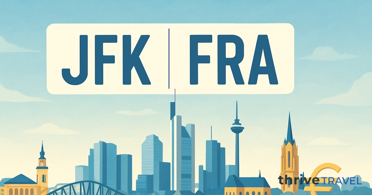 New York to Frankfurt