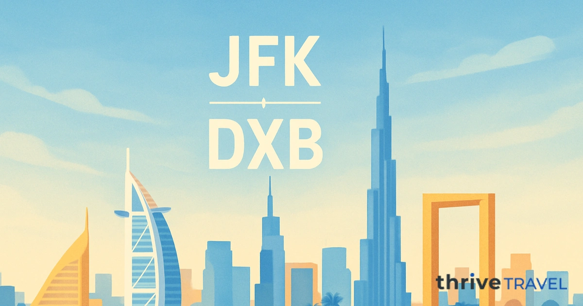 New York to Dubai