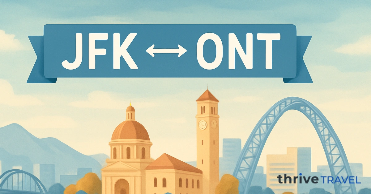 New York to Ontario