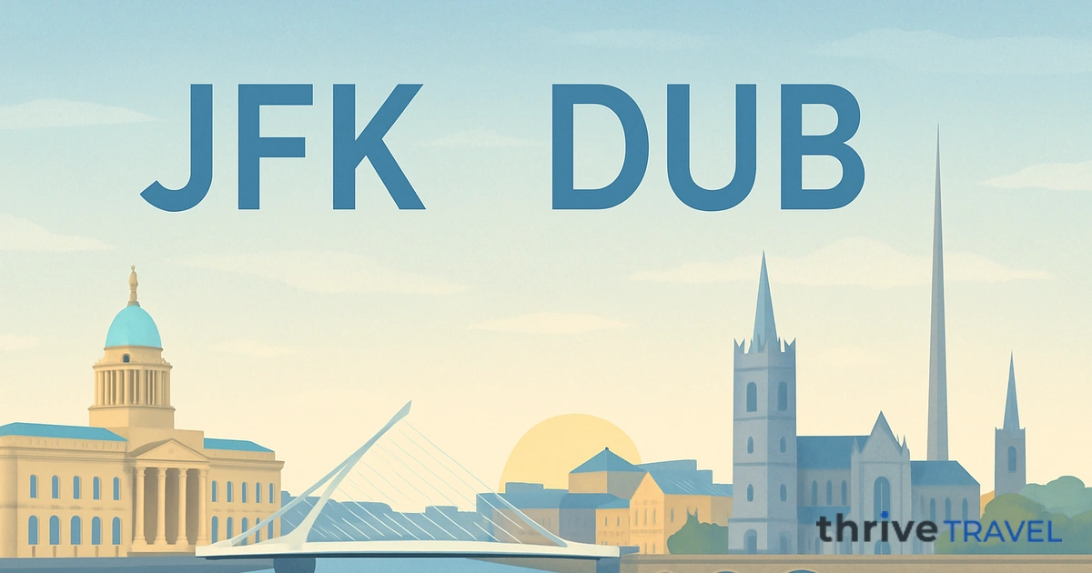 New York to Dublin