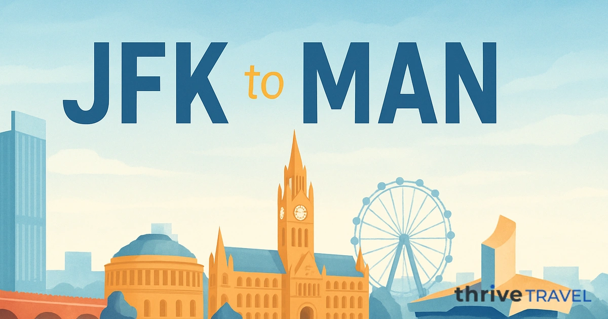 New York to Manchester