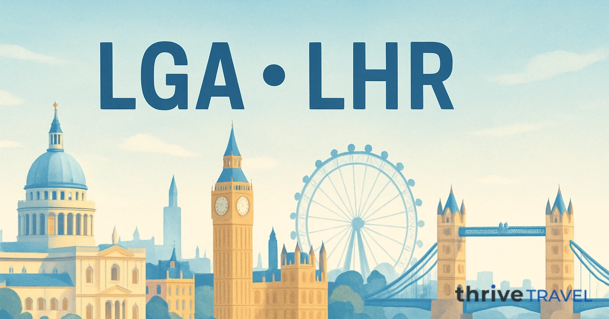 New York to London