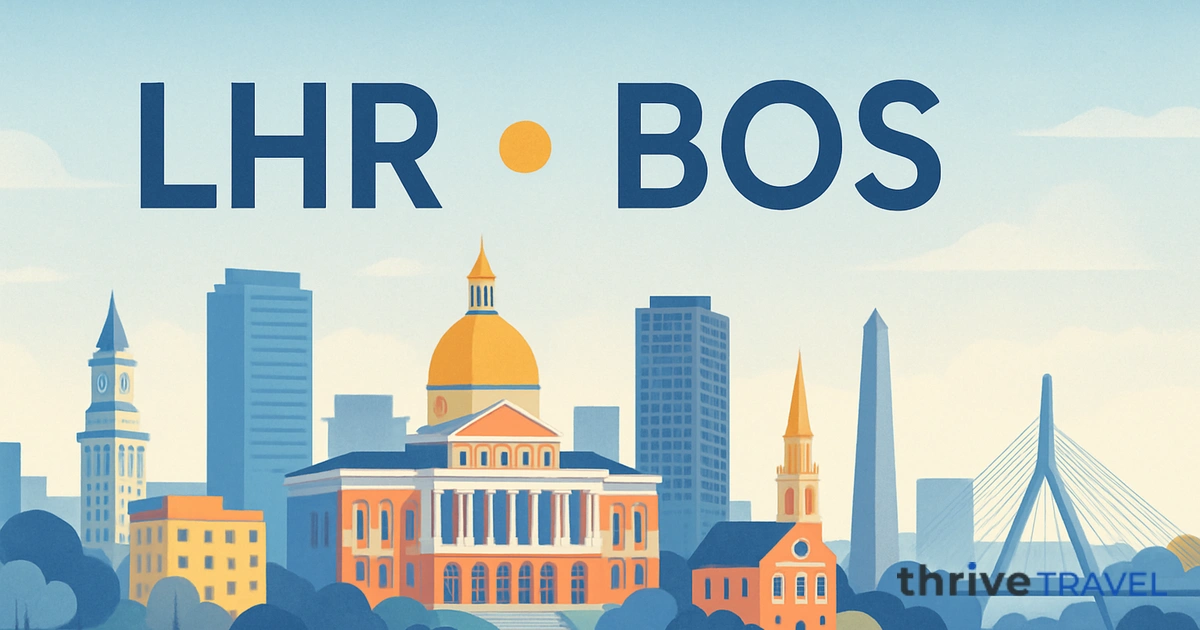 London to Boston