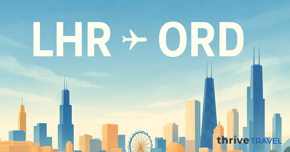 London to Chicago