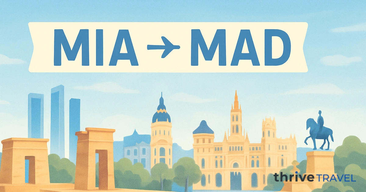 Miami to Madrid