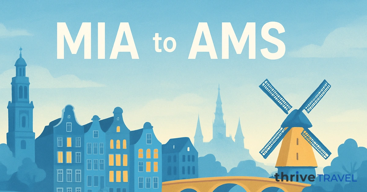 Miami to Amsterdam