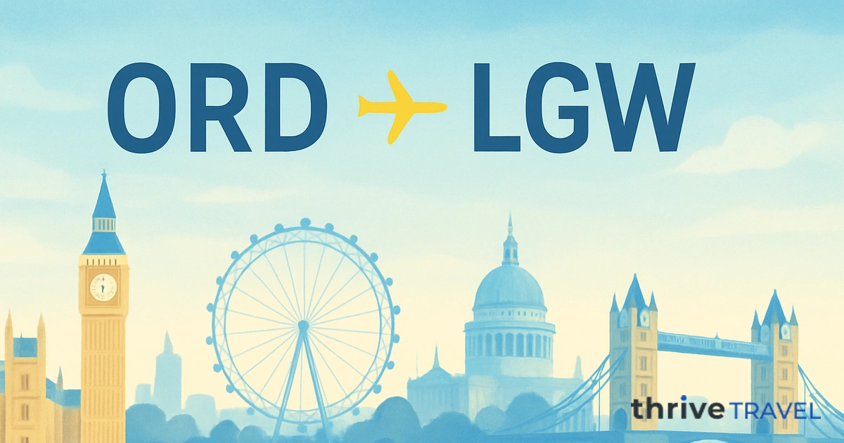 Chicago to London