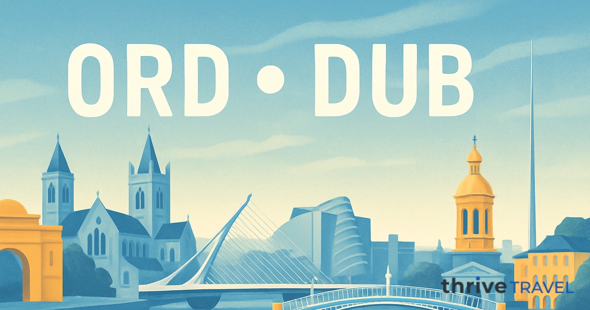 Chicago to Dublin