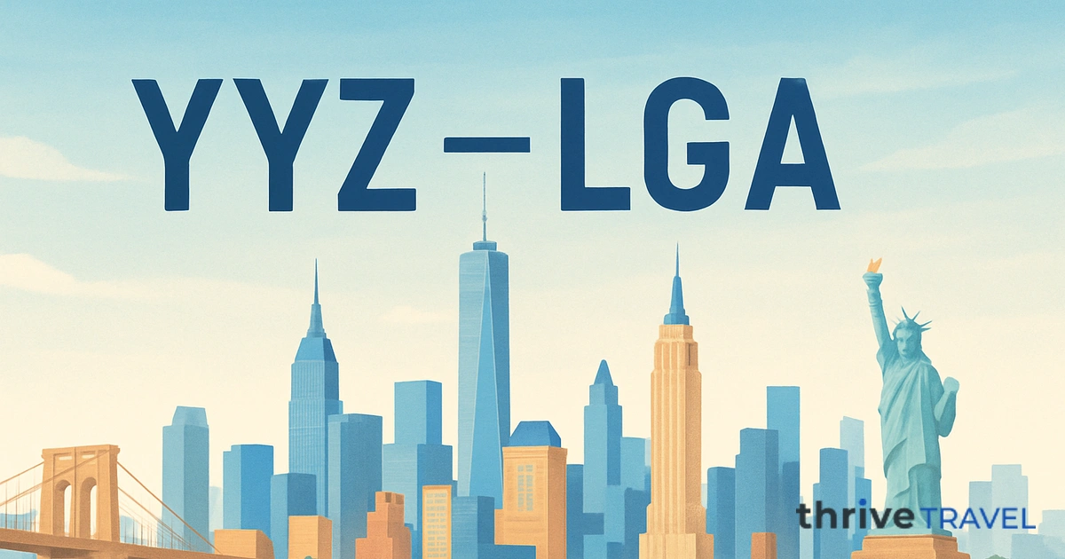 Toronto to New York